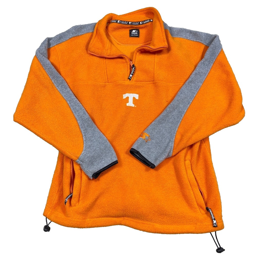 Vintage Tennessee Volunteers Sweater Women Large Fleece Pullover Y2K‎ Starter